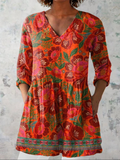 Happiness | V-Neck Blouse