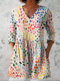 Bernadette | V-Neck Blouse