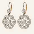 Romane - Boucles d’oreilles mandala en cristal